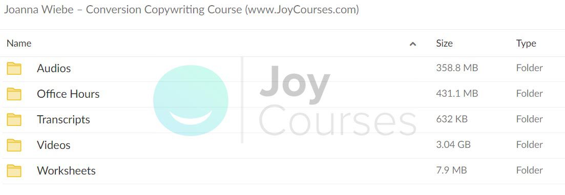Joanna Wiebe – Conversion Copywriting Course