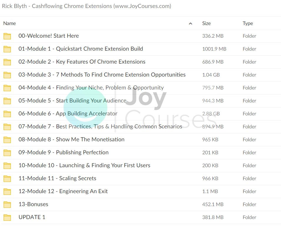 Rick Blyth - Cashflowing Chrome Extensions