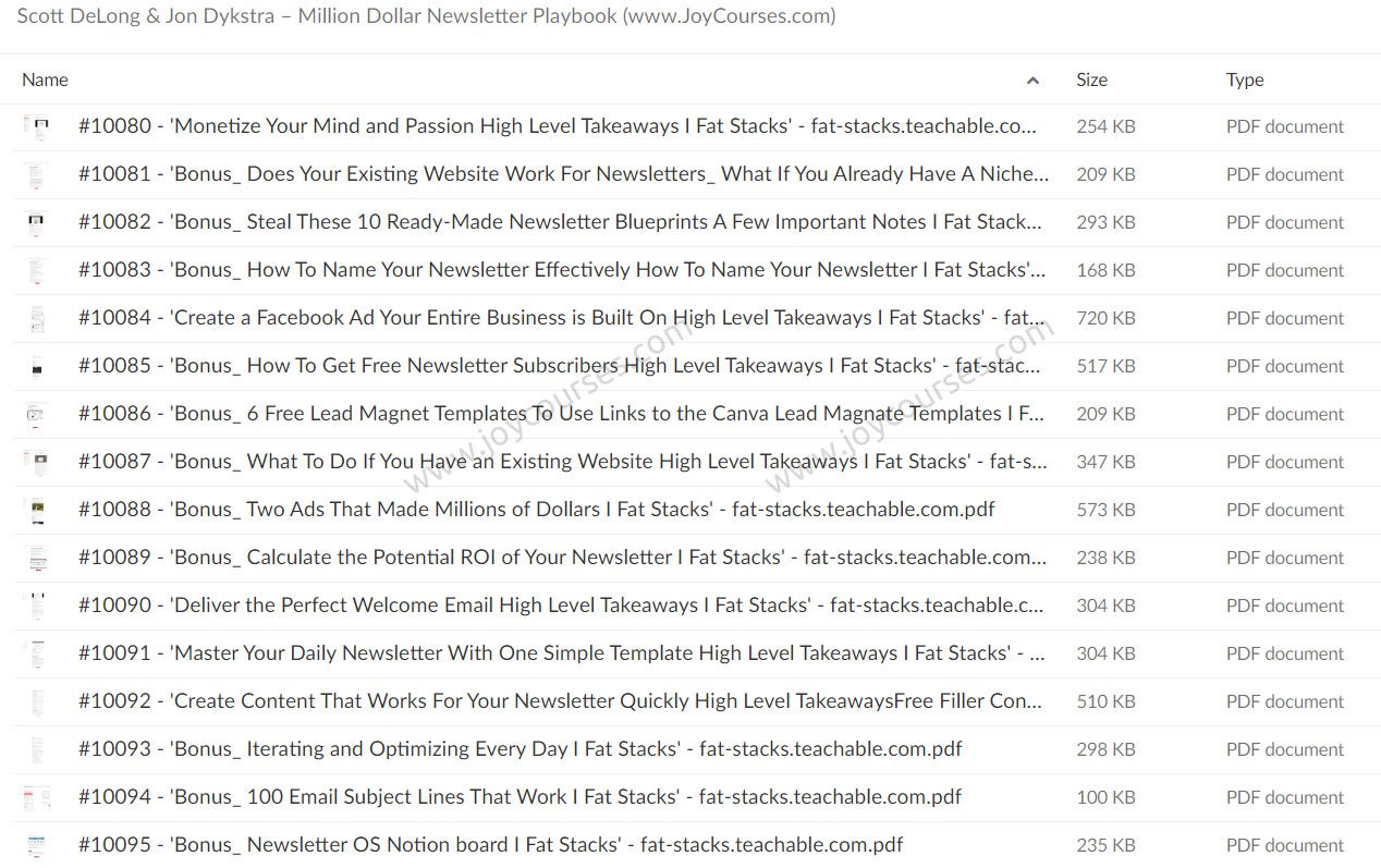 Scott DeLong & Jon Dykstra – Million Dollar Newsletter Playbook
