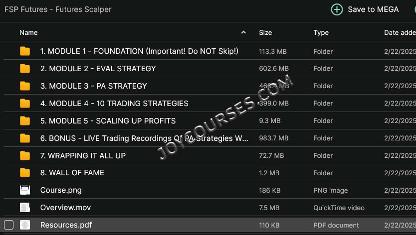 FSP Futures – Futures Scalper
