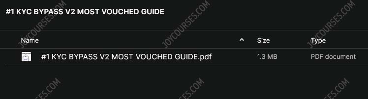 #1 KYC BYPASS V2 | MOST VOUCHED GUIDE