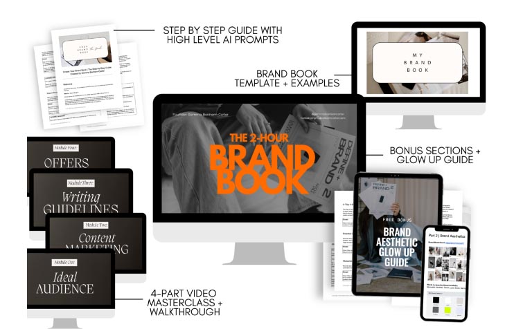 Gemma Bonham-Carter – 2-Hour Brand Book