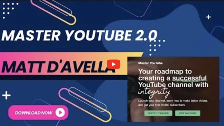 Matt D’Avella – Master YouTube 2.0
